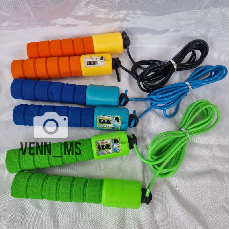 Jual TALI SKIPPING JUMP ROPE DIGITAL COUNTER | Shopee Indonesia
