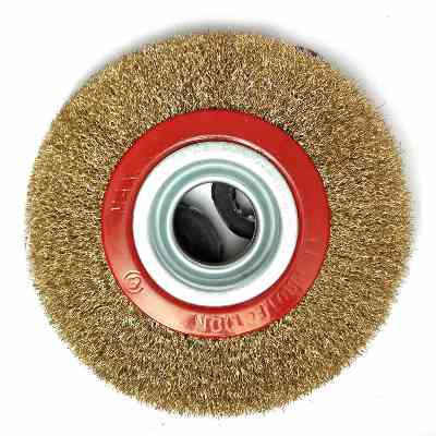 Jual MATA GERINDA SIKAT PLAT KAWAT 4 INCI 100 MM TORA / FLAT WIRE WHEEL ...