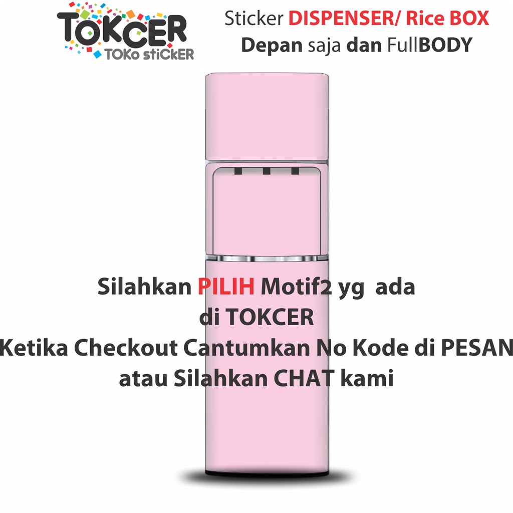 Jual Stiker Dispenser dan Rice Box pilih MOTIF | Shopee Indonesia
