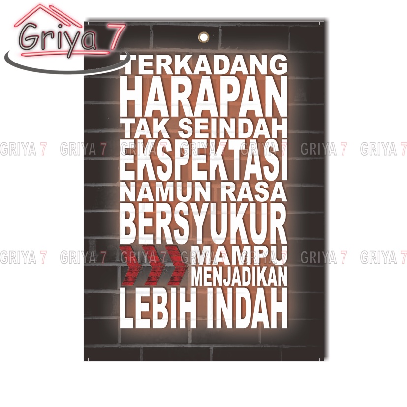 Jual HIASAN DINDING KAMAR MOTIVASI DEKORASI DINDING AESTHETIC QUOTE