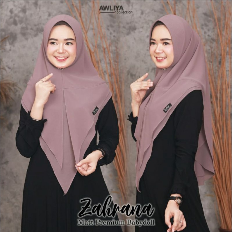 Khimar Zahrana By Aliyar Hijab Awliya Collection