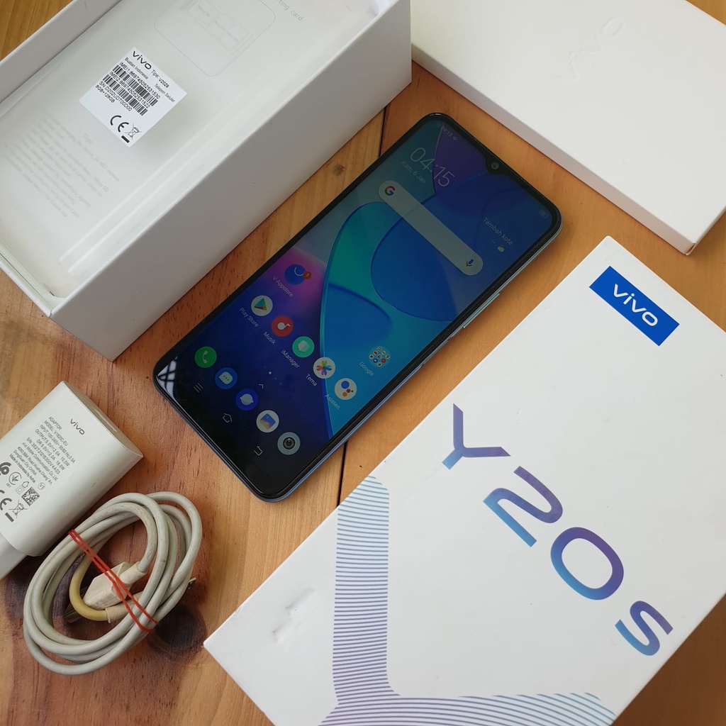 Jual VIVO Y20S SECOND 8/128GB HANDPHONE SECOND HP SEKEN HP BEKAS HP ...