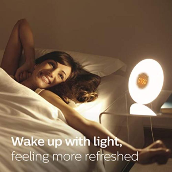 Jual Sajai Philips Smartsleep Hf3500/60 WakeUp Light Therapy Alarm