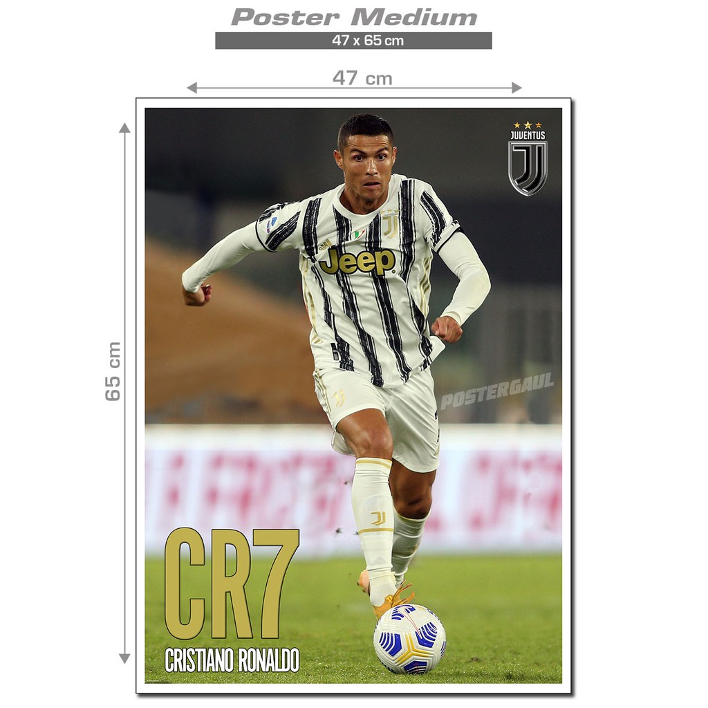 Jual Poster Medium CRISTIANO RONALDO - JUVENTUS 2020/2021 #FJP381 ...