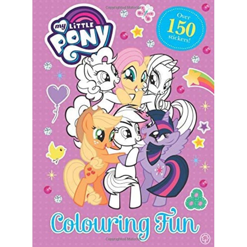 Jual My Little Pony Sticker Activity Book girls buku stiker anak doc