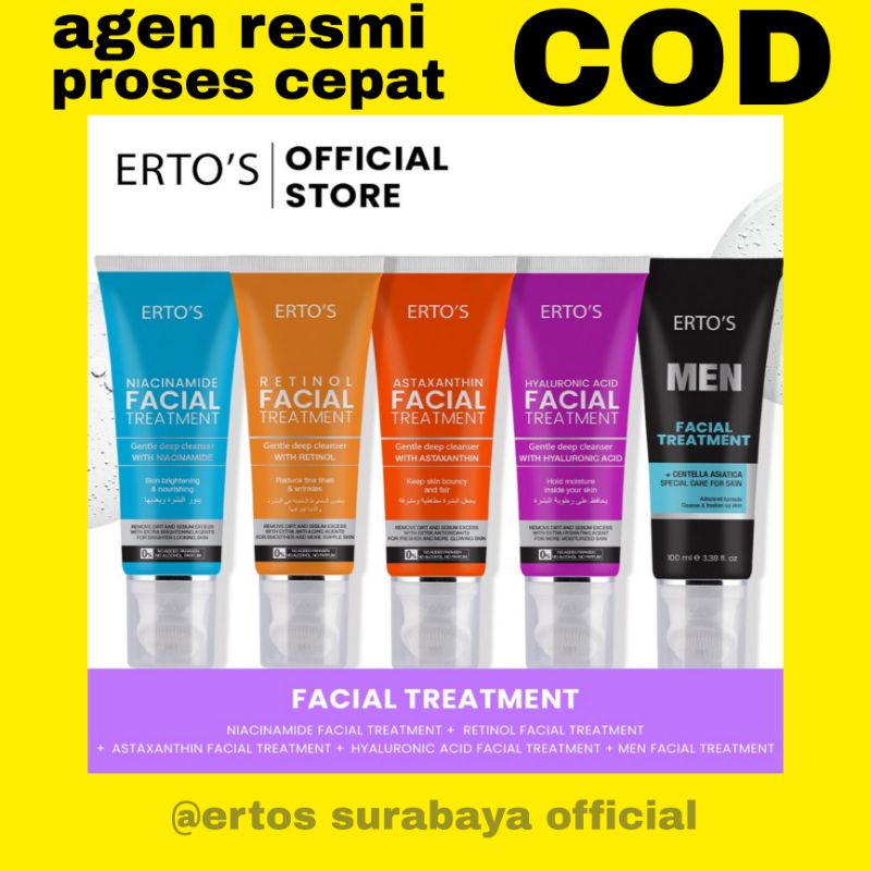 Jual ERTOS FACIAL TREATMENT NEW SERIES/ERTOS FACIAL TREATMENT RETINOL