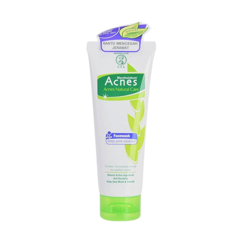 Jual Acnes Face Wash Deep Pore Cleanser 100g / Sabun muka / Facial wash