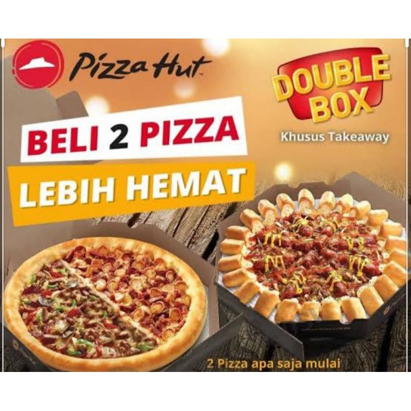 Jual Double Box Pizza Hut | Shopee Indonesia