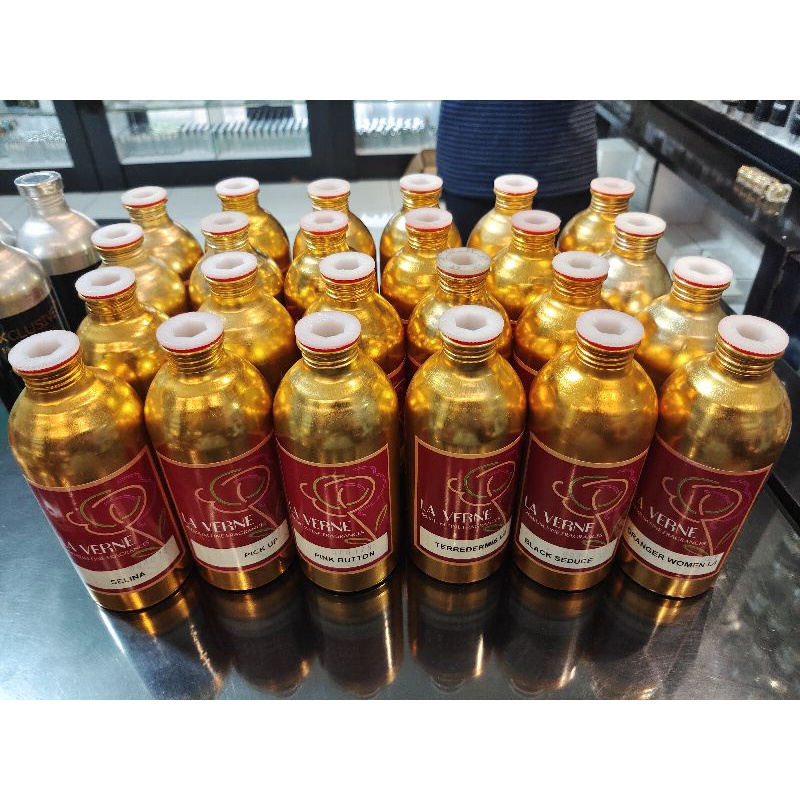 Jual Botol Almunium Gold Bekas Tuang @500 ml | Shopee Indonesia