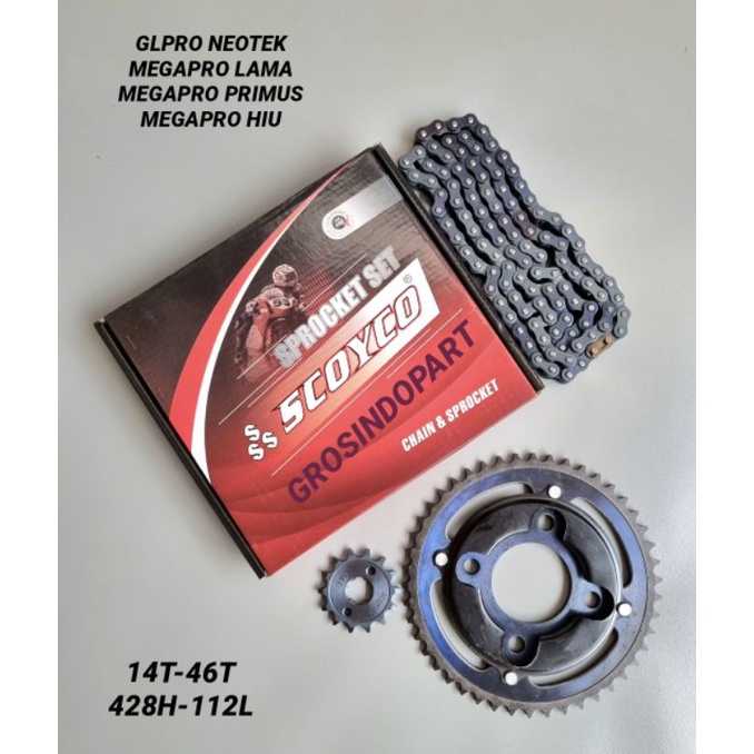 Jual GEAR GIR SET GEAR PAKET GL PRO NEOTECHMEGAPRO LAMAPRIMUSMEGAPRO