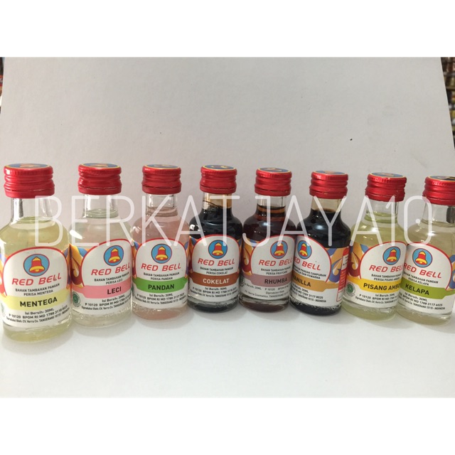 Jual Perisa Essence Red Bell 30 ml (BOTOL KACA) | Shopee Indonesia