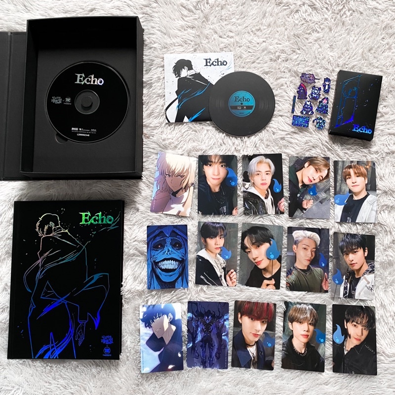 Jual [ ECHO ] The Boyz Solo Levelling Album Webtoon - Photocard PC ...