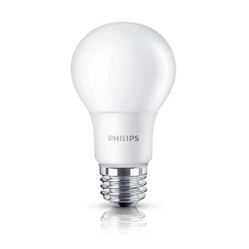 Jual BOLAM LED PHILIPS 6W SINAR WARM WHITE/WHITE | Shopee Indonesia