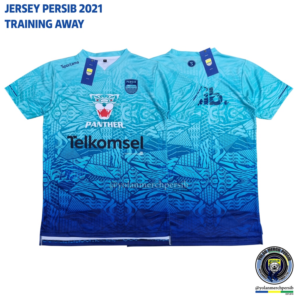 Galeri Detail Jersey Tandang Persib Musim 2021-2022