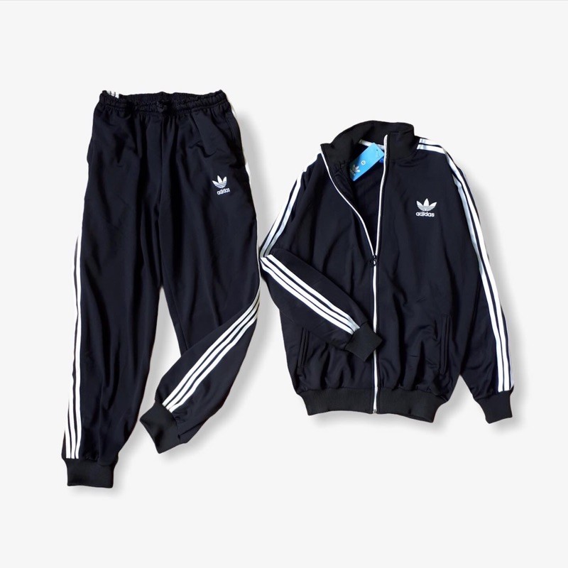 Adidas track pants store set