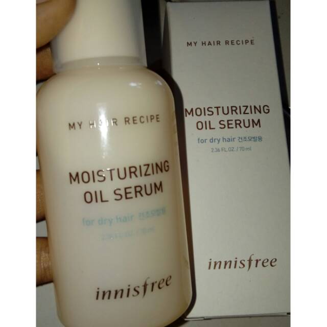 Jual Innisfree Moisturizing Oil Serum (for Dry Hair) Shopee Indonesia