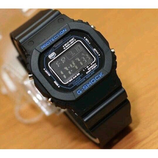 Jual Jam Tangan Pria Sporty Casio Gshock GLS5600 Black G-Shock GLS