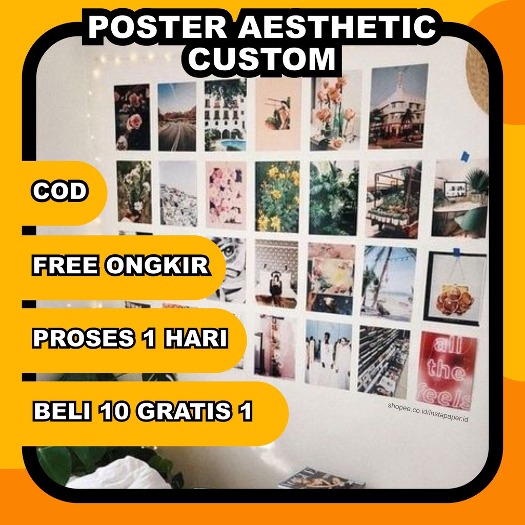 Jual [Minimal Pesan 10 Lembar] Poster Anime / Custom Poster A5 Termurah  Shopee ( Bebas Custom )