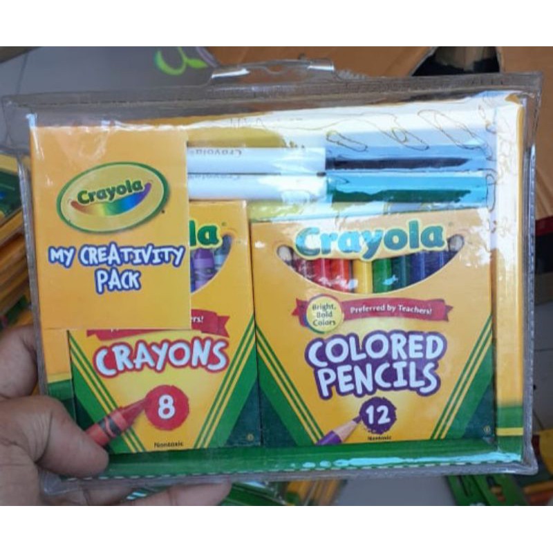 Jual Crayola My Creativity Pack Crayons & Pencils | Shopee Indonesia