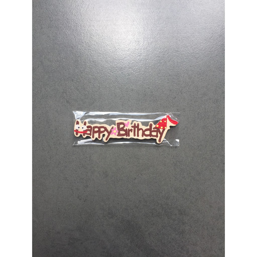 Jual tulisan happy birthday | Shopee Indonesia