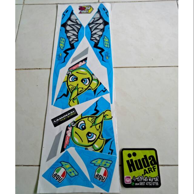 Jual striping/lis/sticker variasi vario 125/150 tahun 2015-2017 