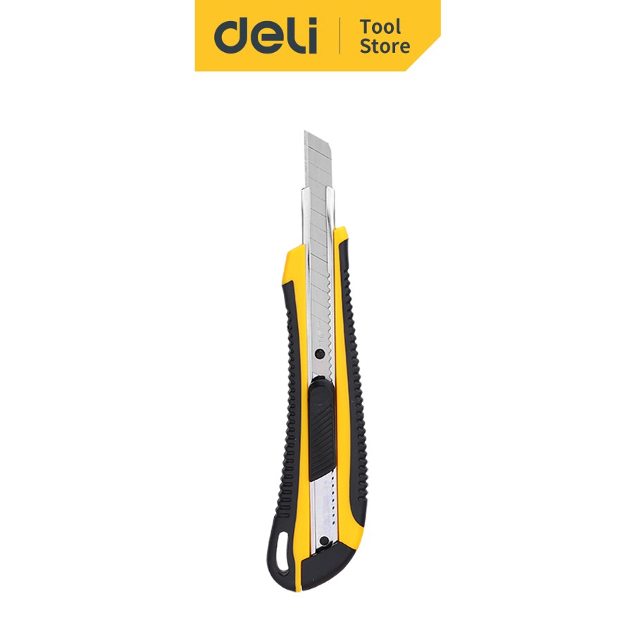 Jual Deli Cutter dengan pisau baja SK2 sistem kunci otomatis perkakas ...
