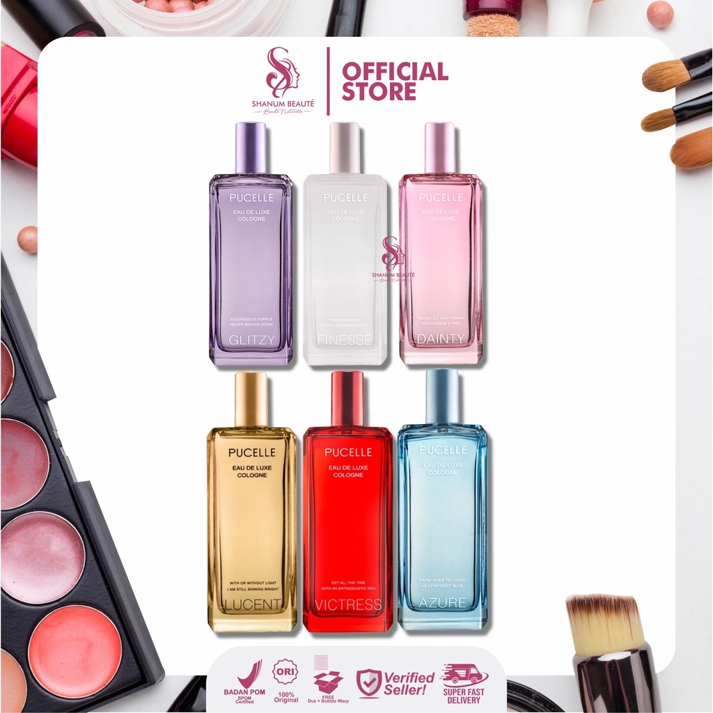 Jual Pucelle Eau De Luxe Cologne Parfum 100ml Shopee Indonesia