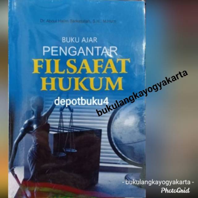 Jual Buku Ajar Pengantar Filsafat Hukum Shopee Indonesia