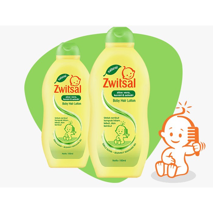 Zwitsal natural hot sale baby hair lotion