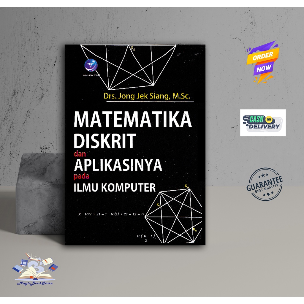 Jual Matematika Diskrit Dan Aplikasinya Pada Ilmu Komputer By Drs Jong Jek Siang Msc Shopee 