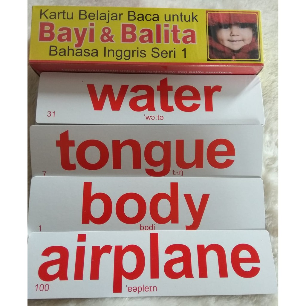 Jual Flashcard membaca Bahasa Inggris | Shopee Indonesia