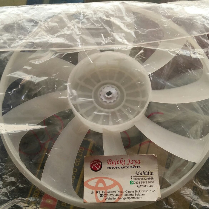 Jual Kipas Radiator New Alphard Vellfire ANH20 Previa Estima ACR50 Ori ...