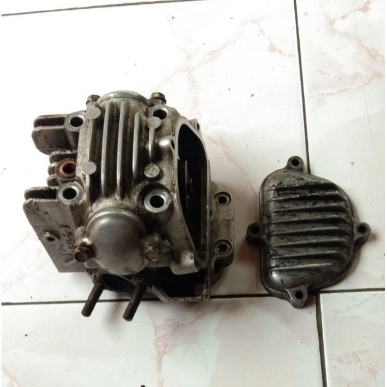 Jual kop cop head silinder kepala kawasaki kaze kase KZ r set isi ...