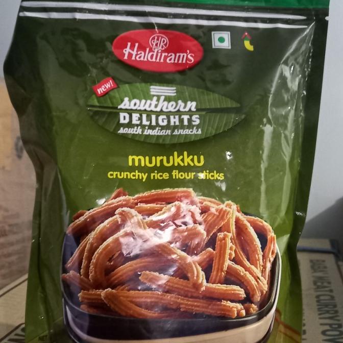 Jual ,,,,,,,] HALDIRAMS MURUKKU ( RICE FLOUR.URAD DAL ) 200 GRAM