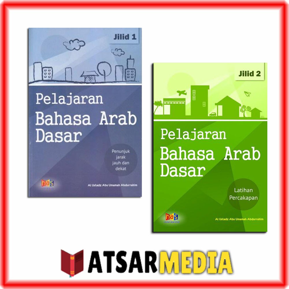 Jual Buku Pelajaran Bahasa Arab Dasar Jilid 1 2 HAS | Shopee Indonesia