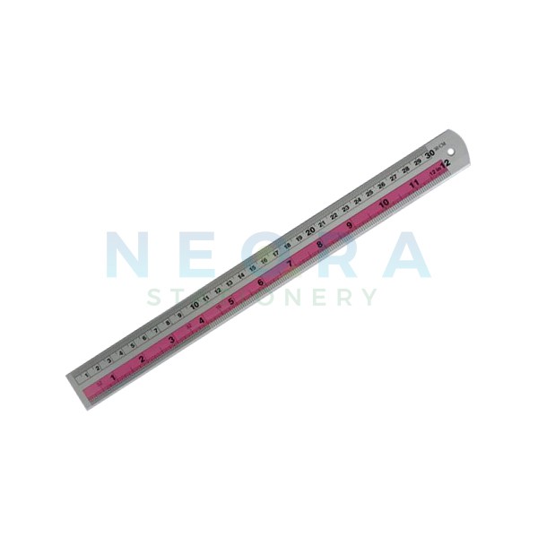 Jual Novus Alumunium Ruler 30 cm - Penggaris Alumunium | Shopee Indonesia