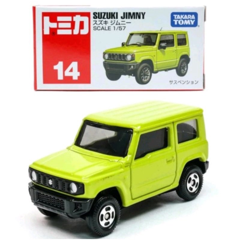 Jual Tomica Reguler 14 SUZUKI JIMNY Takara Tomy Original Diecast