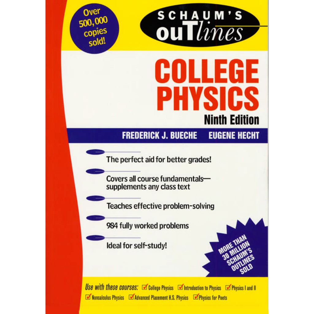 Jual Schaum S Outline Of Theory And Problems Of College Physics Ed Ninth Frederick J Shopee