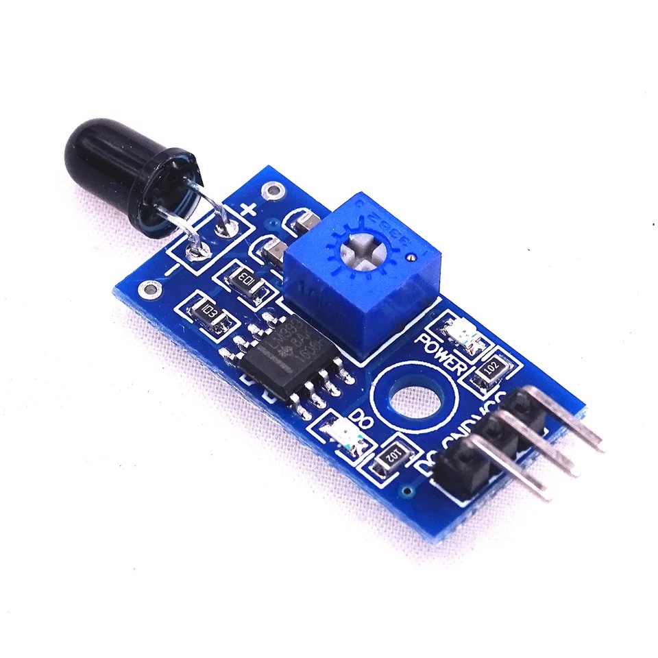 Jual Sensor Api IR Infrared Detection Sensor Module | Shopee Indonesia