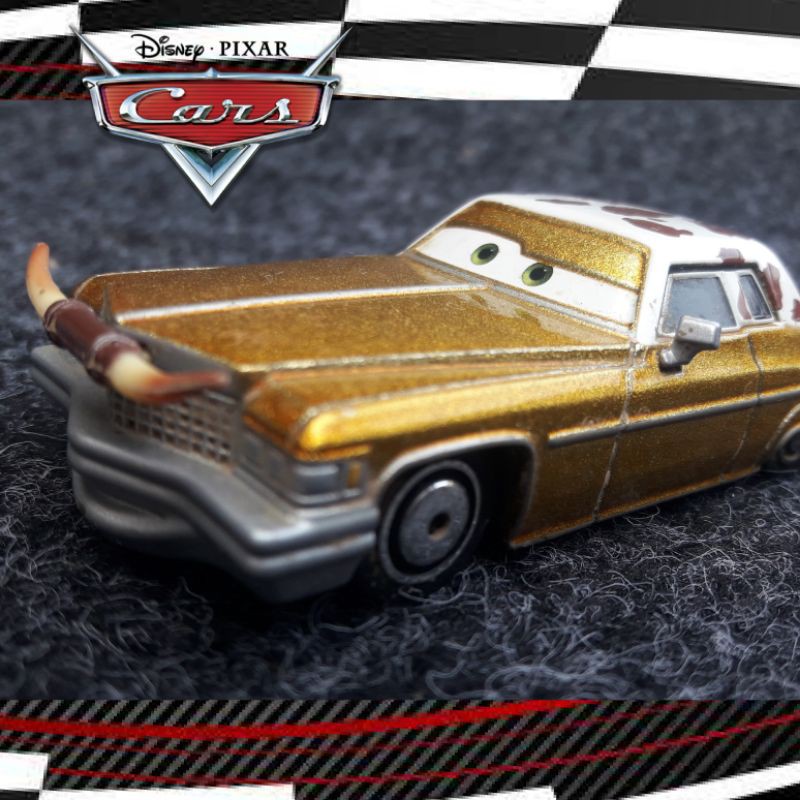 Jual Original Disney Pixar Diecast Mattel The Cars - Tex Dinoco ...