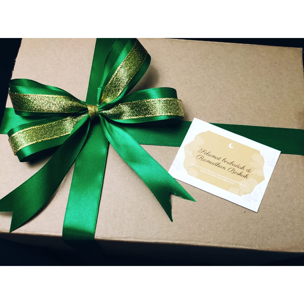 Jual Bingkisan Lebaran Idul Fitri Muat 3-4 Macam Box Kecil Parcel Idul