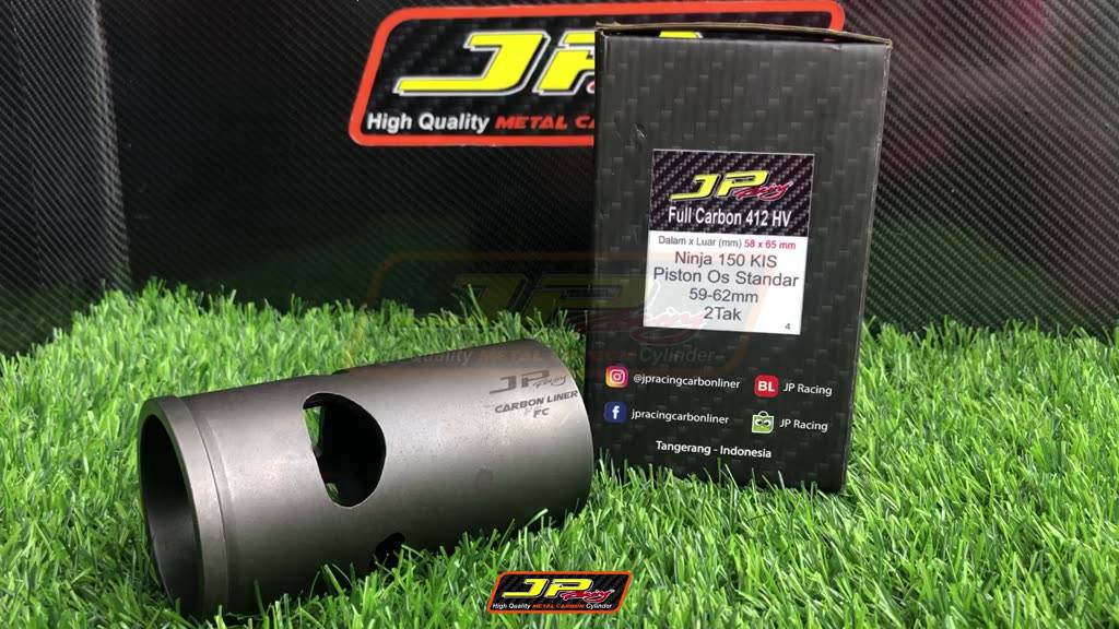 Jual JP Racing carbon liner boring Ninja 150 old KIS blok 1827 FULL ...