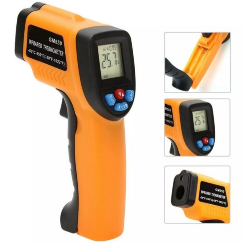 Jual Thermometer gun infrared industri termometer tembak | Shopee Indonesia