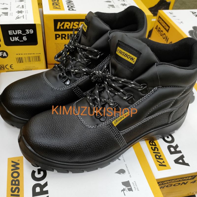 Jual epatu Safety Krisbow ARGON 6" Safety Shoes Krisbow ARGON 6