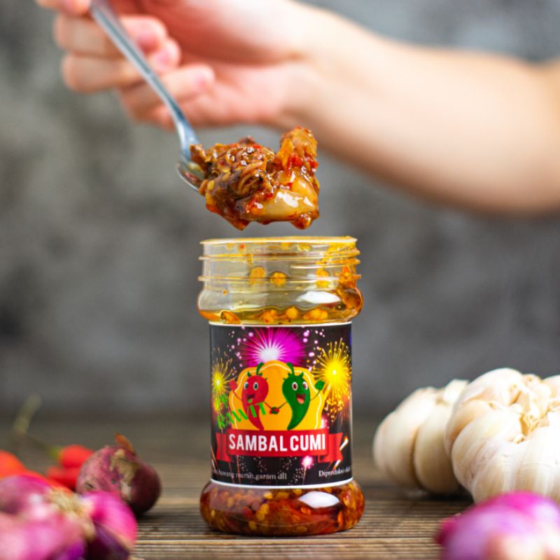 Cumi Sambal Babby サンバル Asin　1点500g