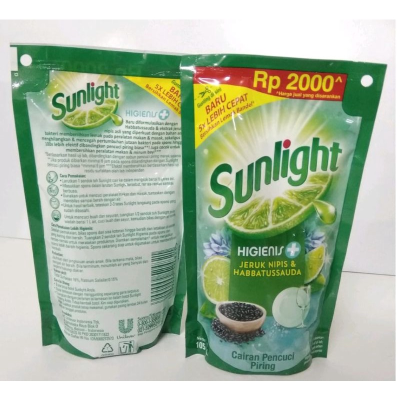 Jual Sunlight 2000 1paket isi 6pcs | Shopee Indonesia