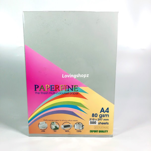 Jual Kertas A4 80 gr Platinum/Kertas Spectra A4 Platinum Merek ...