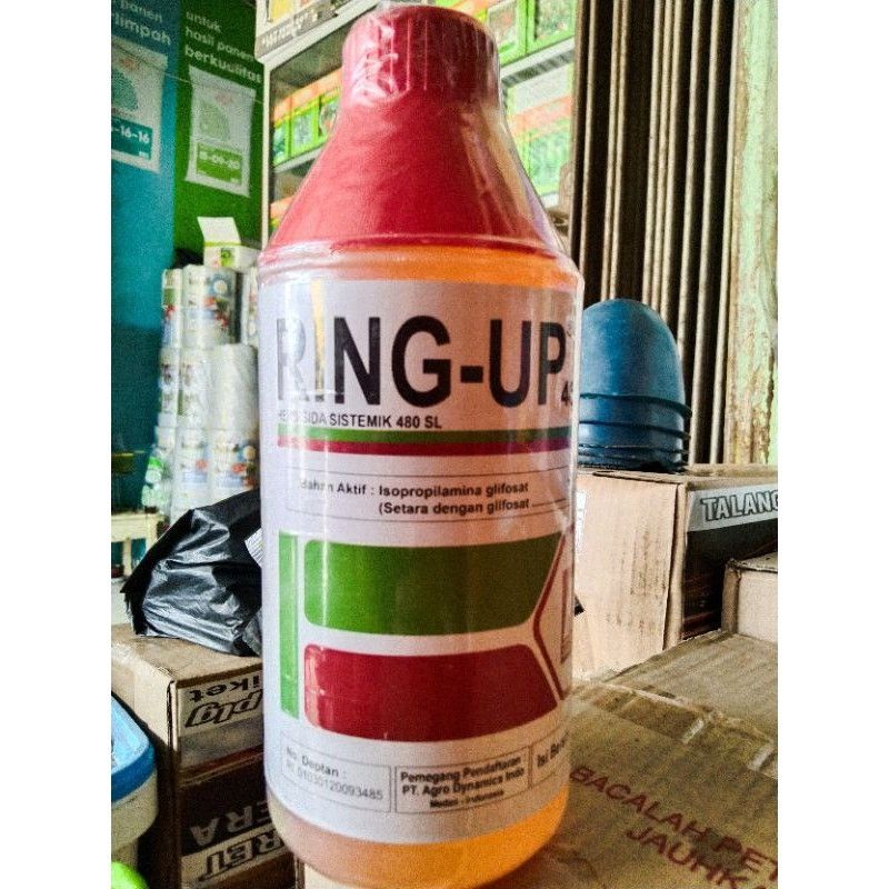 Jual racun rumput/HERBISIDA SISTEMIK RING-UP 480 SL | Shopee Indonesia