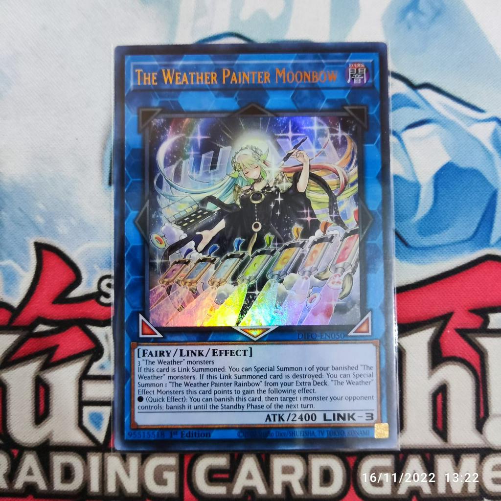 Yugioh The Weather Yu-Gi-Oh! Weather Painter Deck 27 - Rainbow Snow Moonbow  Cloudy Canvas Rain Sailor Moon Coloring