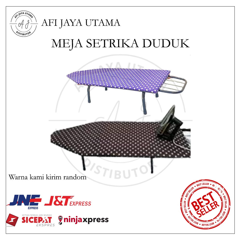 Jual MEJA SETRIKA DUDUK BERKUALITAS BUSA TEBAL SERBAGUNA/SETRIKA MURAH